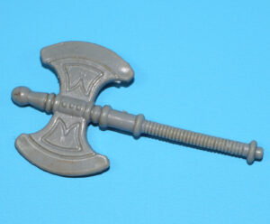 MOTU HE-MAN MASTERS OF THE UNIVERSE ORIGINAL SPARE PART HE-MAN AXE TAIWAN COO 1981 MATTEL
