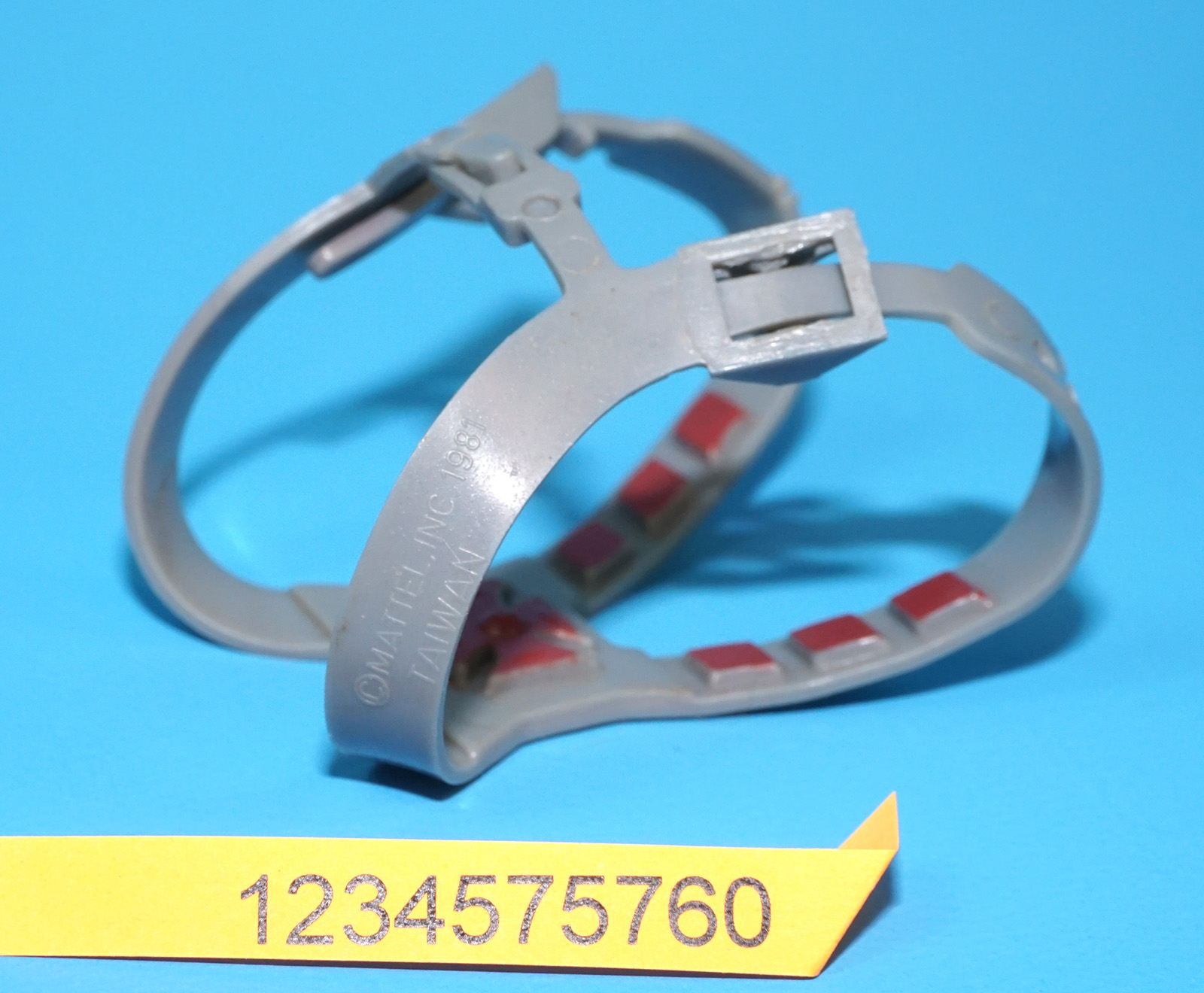 MOTU HE-MAN MASTERS OF THE UNIVERSE ORIGINAL SPARE PART HE-MAN BODY ARMOR TAIWAN 1981 MATTEL - Image 4