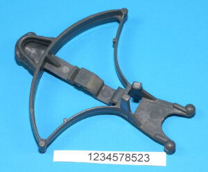 MOTU HE-MAN MASTERS OF THE UNIVERSE ORIGINAL SPARE PART MANTENNA BOW NO COO 1985 MATTEL