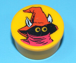MOTU HE-MAN MASTERS OF THE UNIVERSE ORIGINAL SPARE PART ORKO COIN TRICK TOP HONG KONG 1984 MATTEL