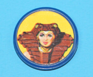 MOTU HE-MAN MASTERS OF THE UNIVERSE ORIGINAL SPARE PART ORKO COIN TEELA HONG KONG 1984 MATTEL