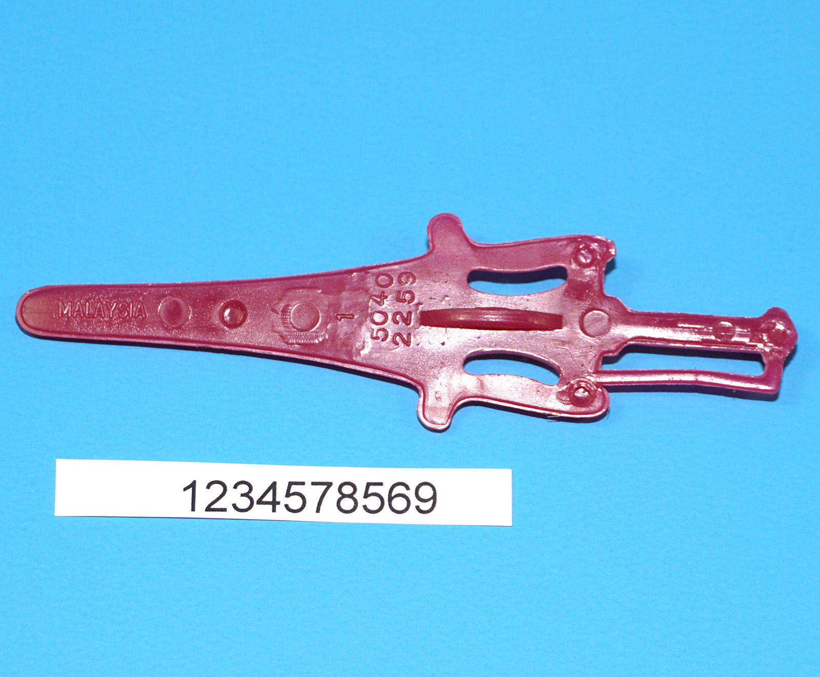 MOTU HE-MAN MASTERS OF THE UNIVERSE ORIGINAL SPARE PART PRINCE ADAM SWORD MALAYSIA 1984 MATTEL - Image 2