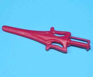 MOTU HE-MAN MASTERS OF THE UNIVERSE ORIGINAL SPARE PART PRINCE ADAM SWORD TAIWAN 1984 MATTEL