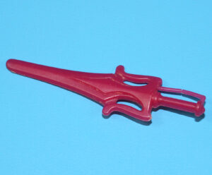 MOTU HE-MAN MASTERS OF THE UNIVERSE ORIGINAL SPARE PART PRINCE ADAM SWORD TAIWAN 1984 MATTEL