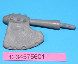 MOTU HE-MAN MASTERS OF THE UNIVERSE ORIGINAL SPARE PART RAM-MAN AXE FRANCE 1982 MATTEL