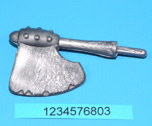 MOTU HE-MAN MASTERS OF THE UNIVERSE ORIGINAL SPARE PART RAM-MAN AXE TAIWAN 1982 MATTEL