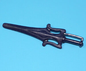 MOTU HE-MAN MASTERS OF THE UNIVERSE ORIGINAL SPARE PART SKELETOR SWORD NO COO HONG KONG 1981 MATTEL