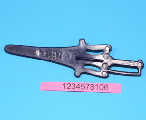 MOTU HE-MAN MASTERS OF THE UNIVERSE ORIGINAL SPARE PART SKELETOR SWORD NO COO HONG KONG 1981 MATTEL