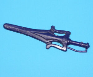 MOTU HE-MAN MASTERS OF THE UNIVERSE ORIGINAL SPARE PART SKELETOR SWORD TAIWAN 1981 MATTEL