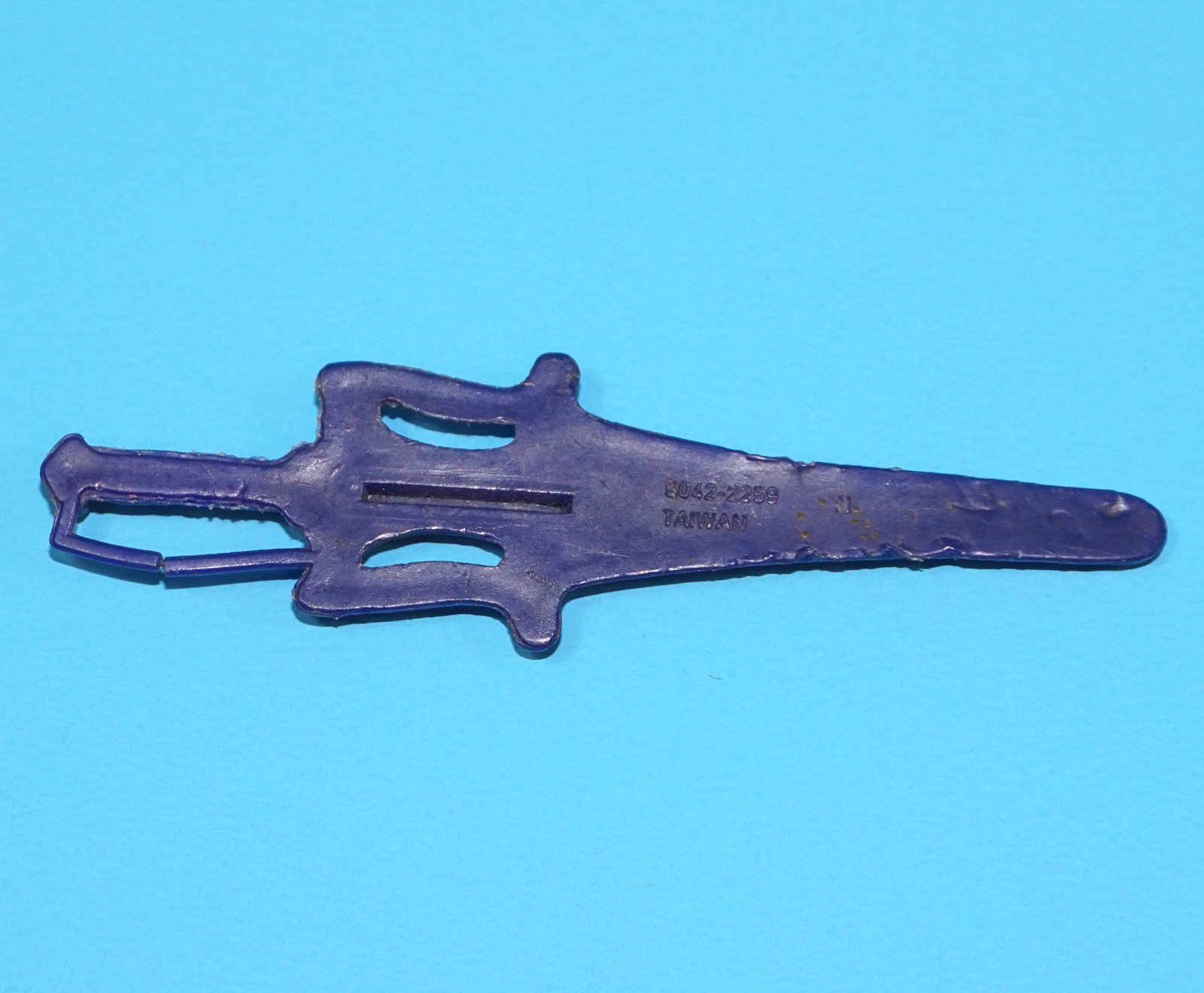 MOTU HE-MAN MASTERS OF THE UNIVERSE ORIGINAL SPARE PART SKELETOR SWORD TAIWAN 1981 MATTEL - Image 2