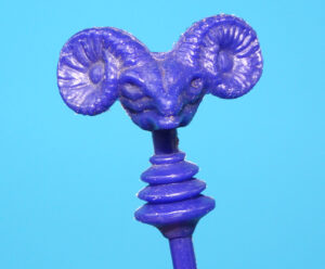 MOTU HE-MAN MASTERS OF THE UNIVERSE ORIGINAL SPARE PART SKELETOR STAFF NO COO TAIWAN 1981 MATTEL