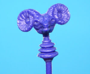 MOTU HE-MAN MASTERS OF THE UNIVERSE ORIGINAL SPARE PART SKELETOR STAFF NO COO TAIWAN 1981 MATTEL