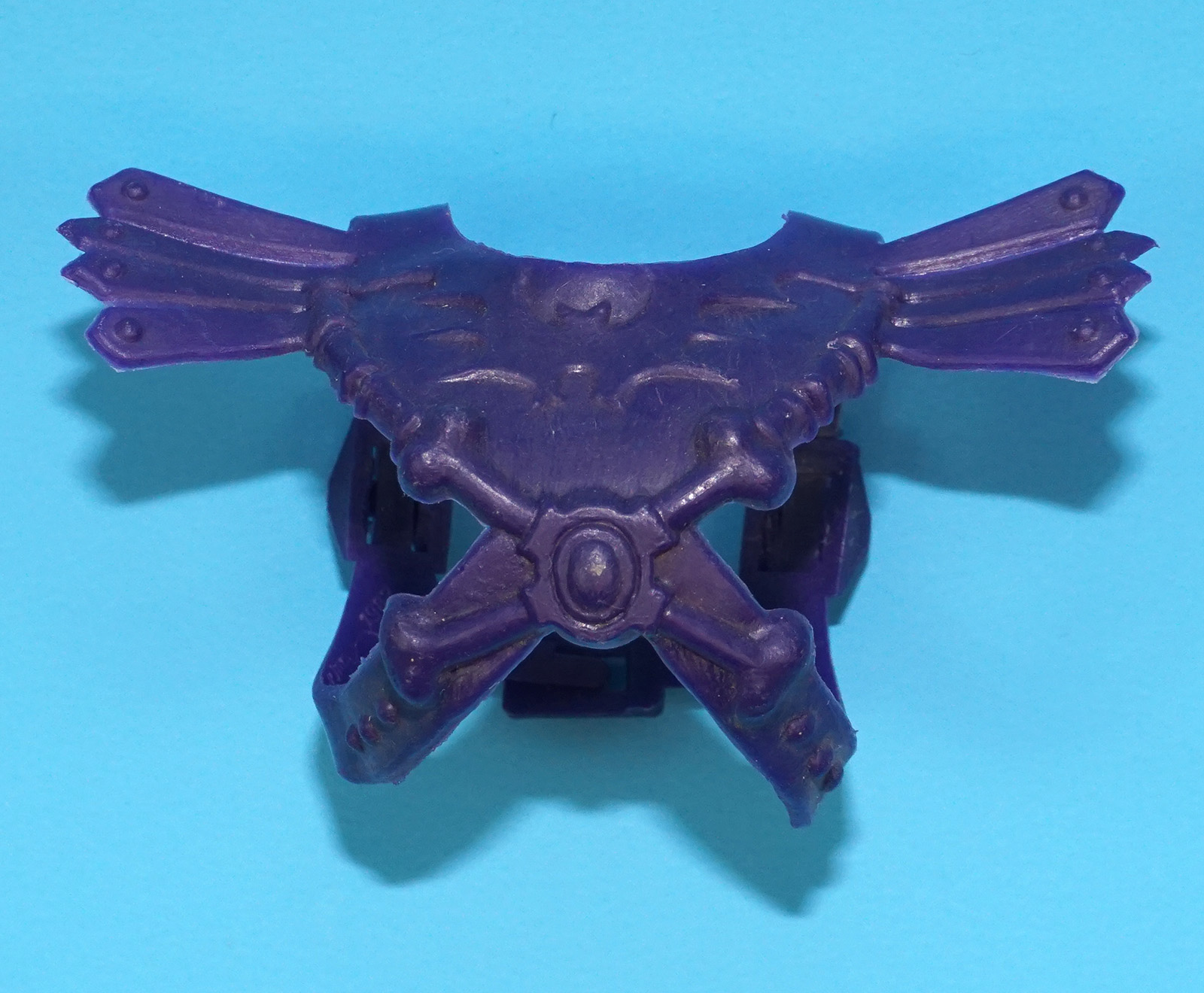 MOTU HE-MAN MASTERS OF THE UNIVERSE ORIGINAL SPARE PART SKELETOR BODY ARMOR TAIWAN COO 1981 MATTEL - Image 5