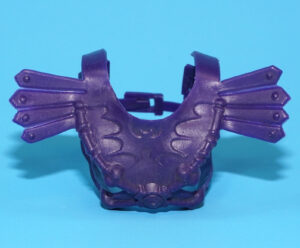 MOTU HE-MAN MASTERS OF THE UNIVERSE ORIGINAL SPARE PART SKELETOR BODY ARMOR TAIWAN COO 1981 MATTEL