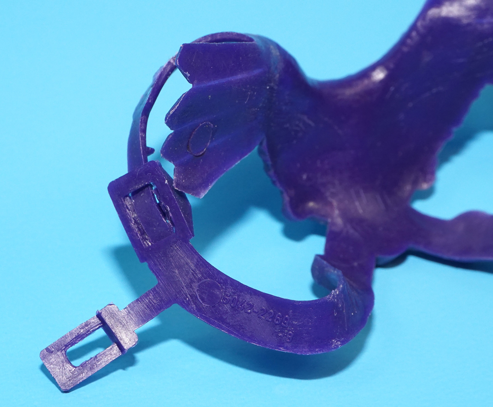 MOTU HE-MAN MASTERS OF THE UNIVERSE ORIGINAL SPARE PART SKELETOR BODY ARMOR TAIWAN COO 1981 MATTEL - Image 3