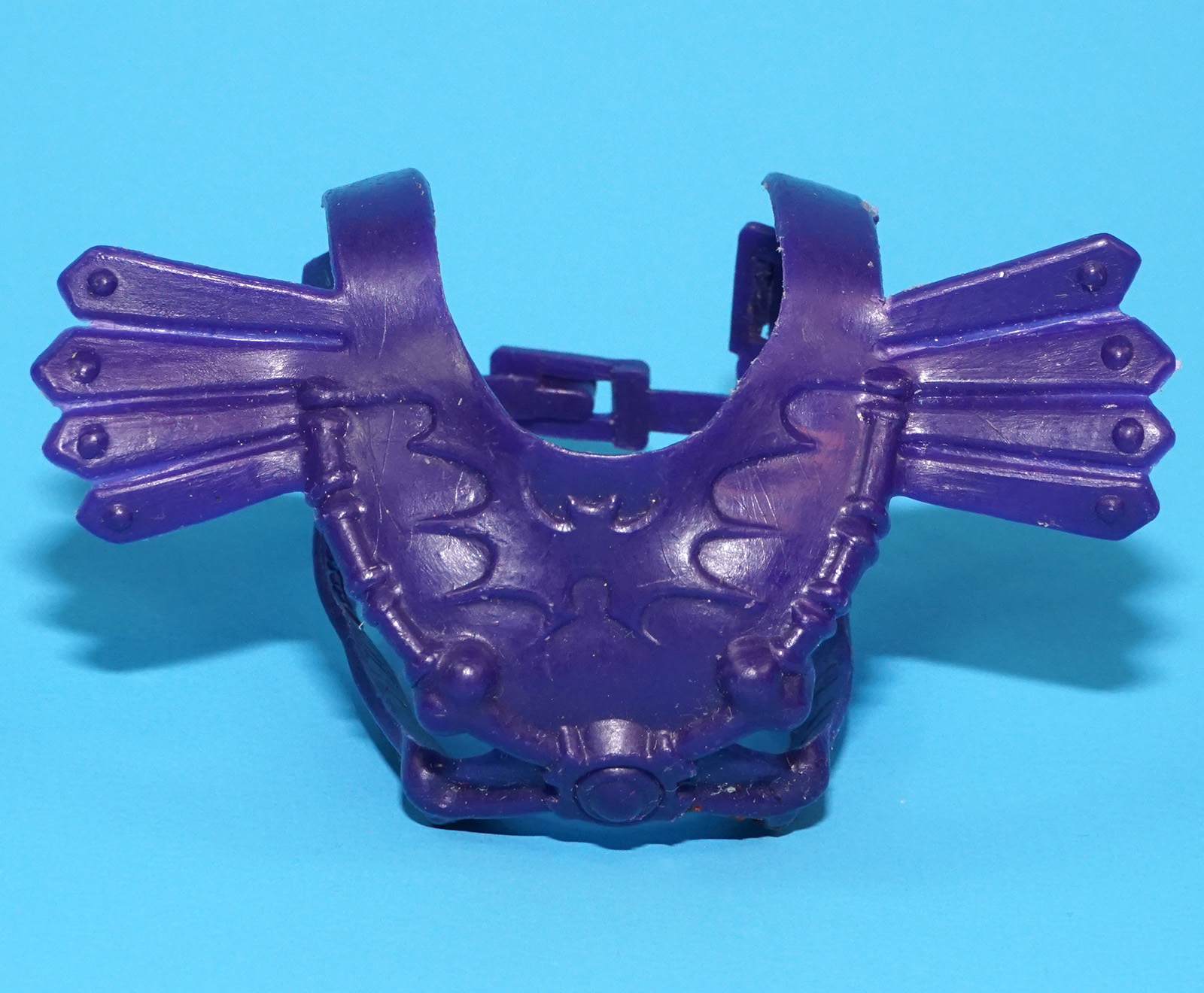 MOTU HE-MAN MASTERS OF THE UNIVERSE ORIGINAL SPARE PART SKELETOR BODY ARMOR TAIWAN COO 1981 MATTEL - Image 2