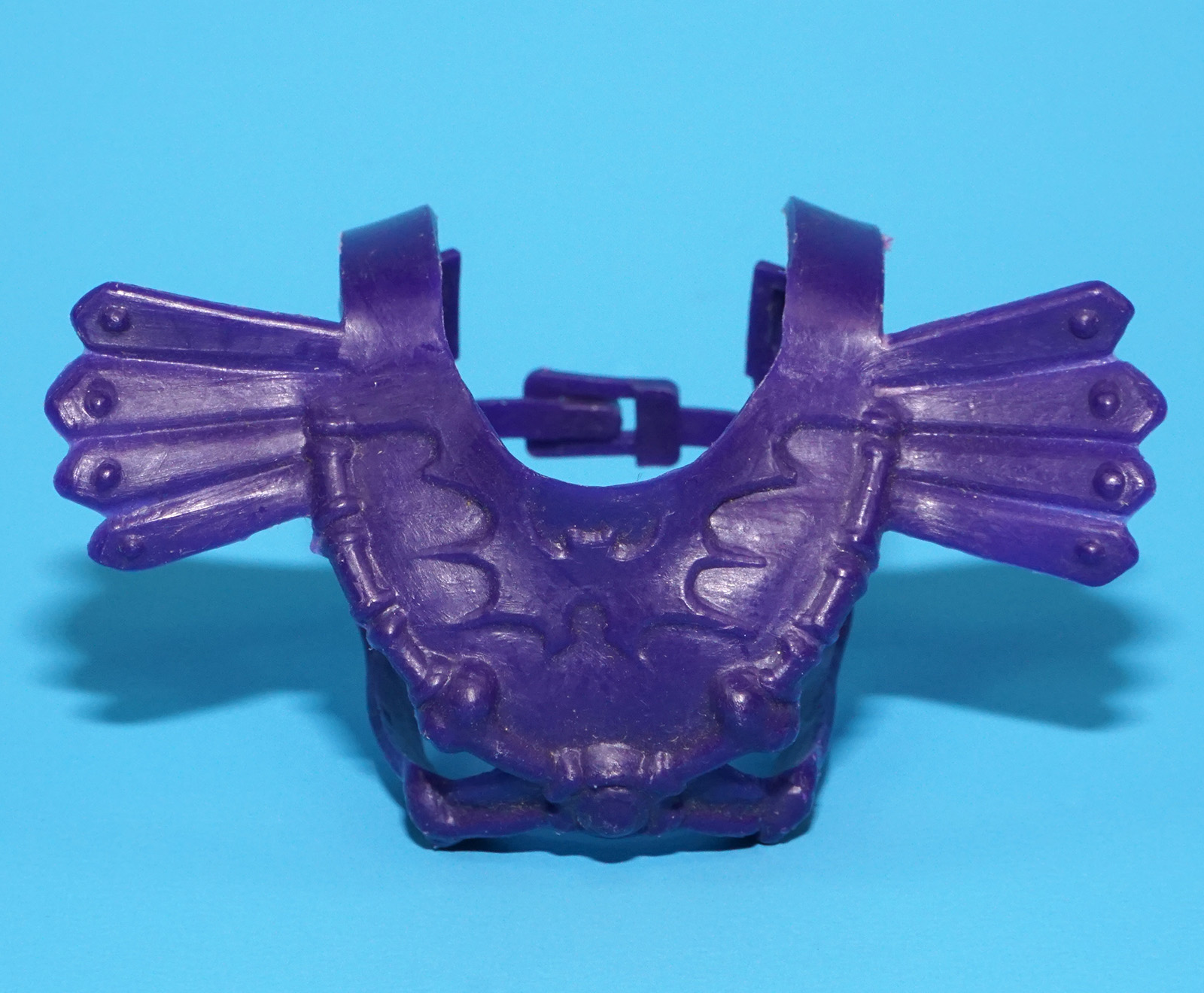 MOTU HE-MAN MASTERS OF THE UNIVERSE ORIGINAL SPARE PART SKELETOR BODY ARMOR TAIWAN COO 1981 MATTEL - Image 2
