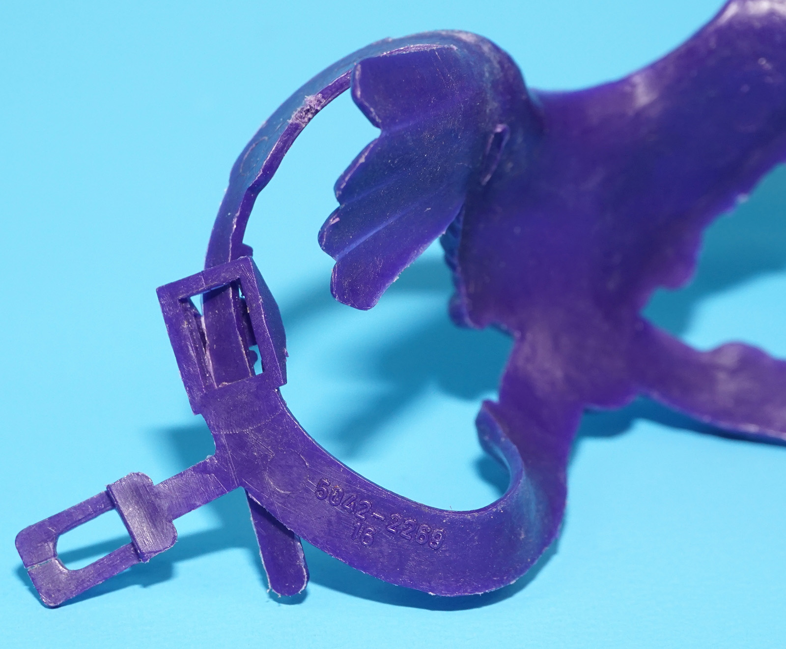 MOTU HE-MAN MASTERS OF THE UNIVERSE ORIGINAL SPARE PART SKELETOR BODY ARMOR TAIWAN COO 1981 MATTEL - Image 5