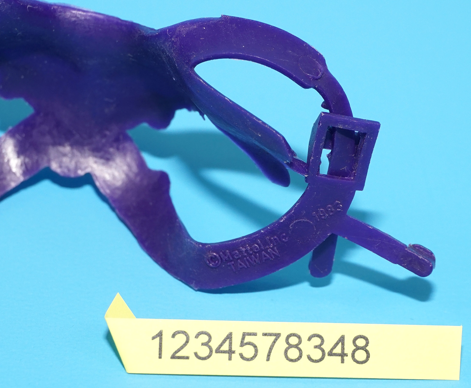 MOTU HE-MAN MASTERS OF THE UNIVERSE ORIGINAL SPARE PART SKELETOR BODY ARMOR TAIWAN COO 1981 MATTEL - Image 6