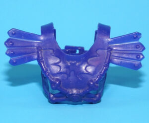 MOTU HE-MAN MASTERS OF THE UNIVERSE ORIGINAL SPARE PART SKELETOR BODY ARMOR TAIWAN COO 1981 MATTEL