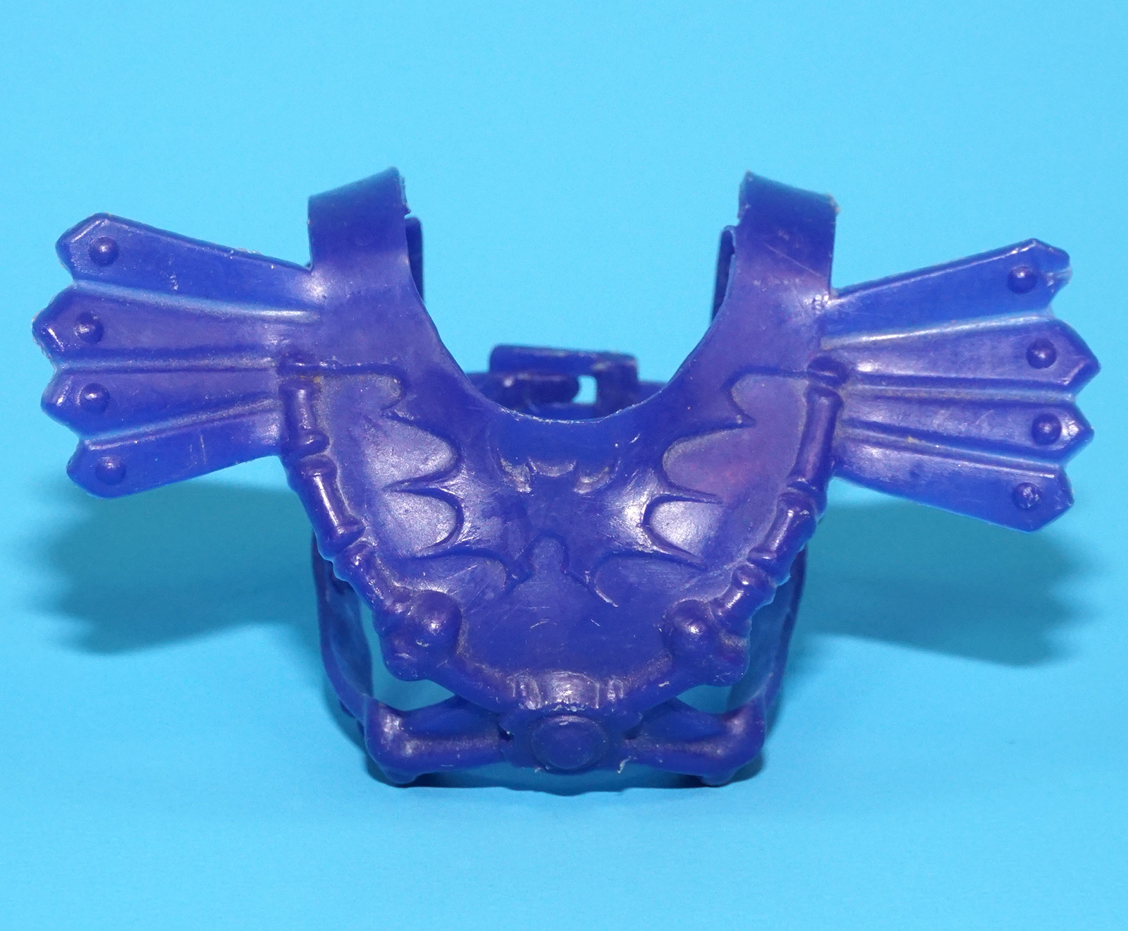 MOTU HE-MAN MASTERS OF THE UNIVERSE ORIGINAL SPARE PART SKELETOR BODY ARMOR TAIWAN COO 1981 MATTEL - Image 2