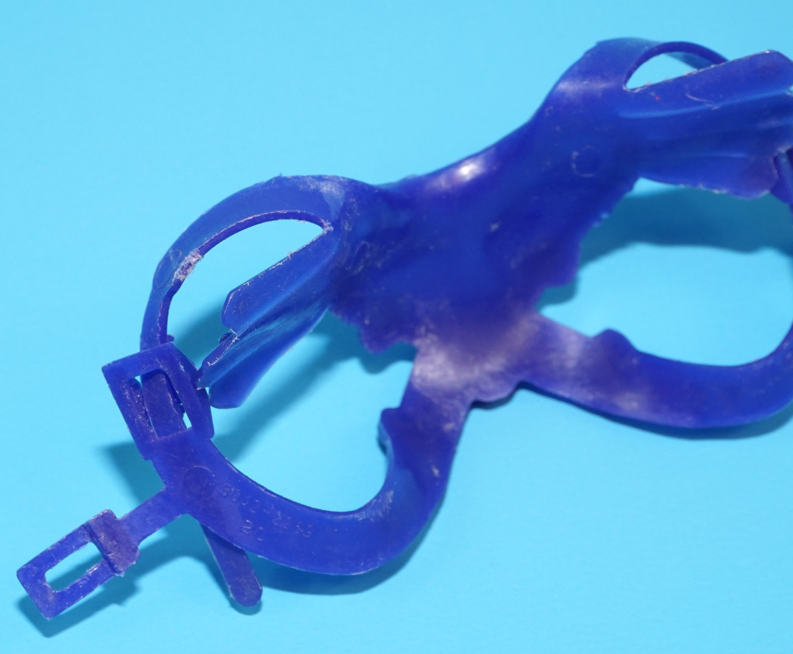 MOTU HE-MAN MASTERS OF THE UNIVERSE ORIGINAL SPARE PART SKELETOR BODY ARMOR TAIWAN COO 1981 MATTEL - Image 4