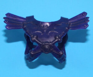 MOTU HE-MAN MASTERS OF THE UNIVERSE ORIGINAL SPARE PART SKELETOR BODY ARMOR TAIWAN COO 1981 MATTEL