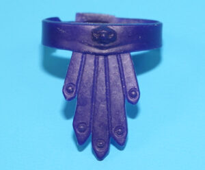 MOTU HE-MAN MASTERS OF THE UNIVERSE ORIGINAL SPARE PART SKELETOR BELT TAIWAN MATTEL