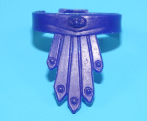 MOTU HE-MAN MASTERS OF THE UNIVERSE ORIGINAL SPARE PART SKELETOR BELT TAIWAN MATTEL
