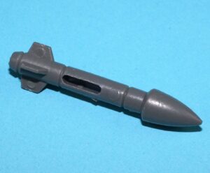 1983 GI JOE POLAR BATTLE BEAR ORIGINAL SPARE PART MISSILE HASBRO