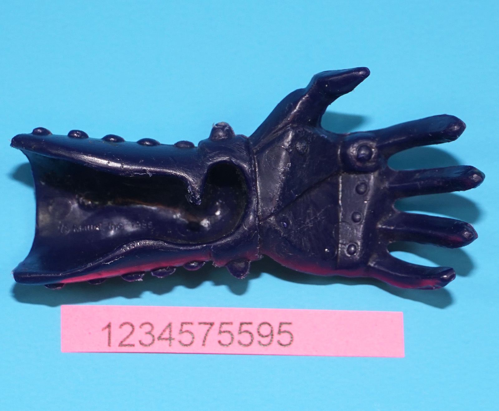 MOTU HE-MAN MASTERS OF THE UNIVERSE ORIGINAL SPARE PART TERROR CLAWS SKELETOR CLAW (L) 1986 MATTEL - Image 3