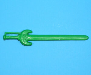 MOTU HE-MAN MASTERS OF THE UNIVERSE ORIGINAL SPARE PART TRI-KLOPS SWORD FRANCE COO 1983 MATTEL