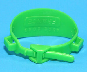 MOTU HE-MAN MASTERS OF THE UNIVERSE ORIGINAL SPARE PART TRAP-JAW BELT FRANCE COO 1983 MATTEL