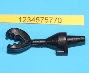 MOTU HE-MAN MASTERS OF THE UNIVERSE ORIGINAL SPARE PART TRAP-JAW CLAW ATTACHMENT MALAYSIA 1983 COO MATTEL
