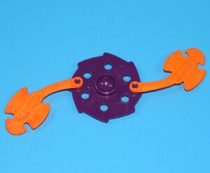 MOTU HE-MAN MASTERS OF THE UNIVERSE ORIGINAL SPARE PART TWISTOID SPINNING BASE 1986 MATTEL