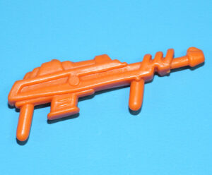 MOTU HE-MAN MASTERS OF THE UNIVERSE ORIGINAL SPARE PART WEBSTOR RIFLE GUN HONG KONG 1984 MATTEL