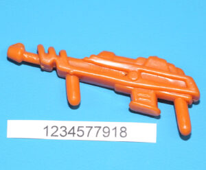 MOTU HE-MAN MASTERS OF THE UNIVERSE ORIGINAL SPARE PART WEBSTOR RIFLE GUN HONG KONG 1984 MATTEL