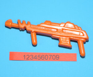 MOTU HE-MAN MASTERS OF THE UNIVERSE ORIGINAL SPARE PART WEBSTOR RIFLE GUN HONG KONG 1984 MATTEL