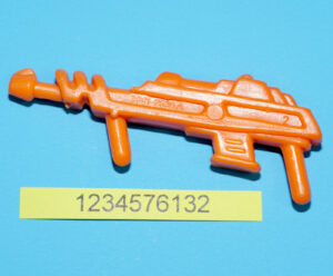 MOTU HE-MAN MASTERS OF THE UNIVERSE ORIGINAL SPARE PART WEBSTOR RIFLE GUN HONG KONG 1984 MATTEL
