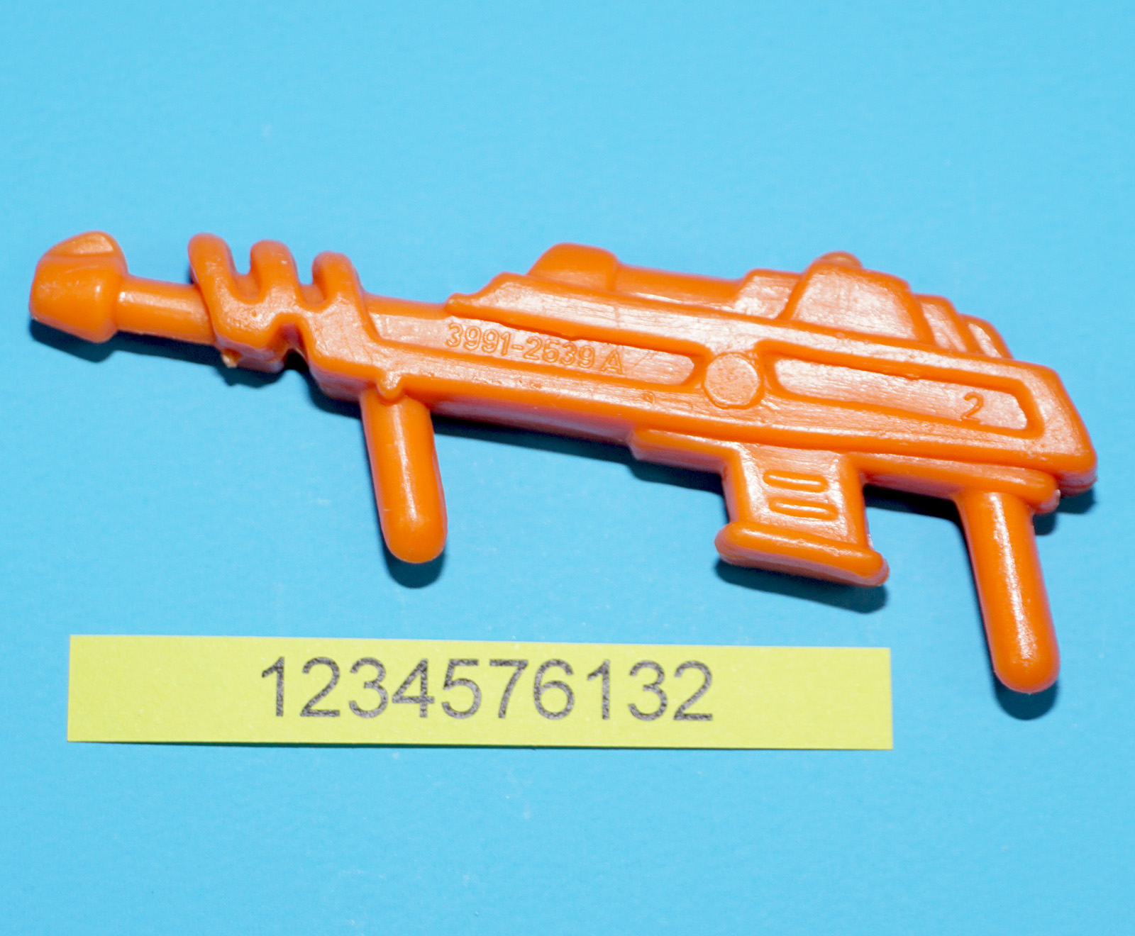 MOTU HE-MAN MASTERS OF THE UNIVERSE ORIGINAL SPARE PART WEBSTOR RIFLE GUN HONG KONG 1984 MATTEL - Image 2