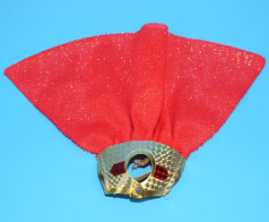 PRINCESS OF POWER SHE-RA ORIGINAL SPARE PART BOW CAPE 1984 MATTEL MOTU