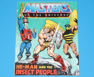 MOTU HE-MAN MASTERS OF THE UNIVERSE MINI COMIC INSECT PEOPLE TAIWAN 1983 MATTEL