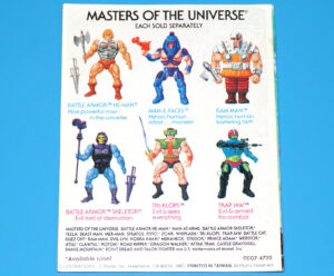MOTU HE-MAN MASTERS OF THE UNIVERSE MINI COMIC INSECT PEOPLE TAIWAN 1983 MATTEL