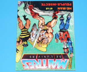MOTU HE-MAN MASTERS OF THE UNIVERSE MINI COMIC INSECT PEOPLE EN FR USA CANADA 1984 MATTEL