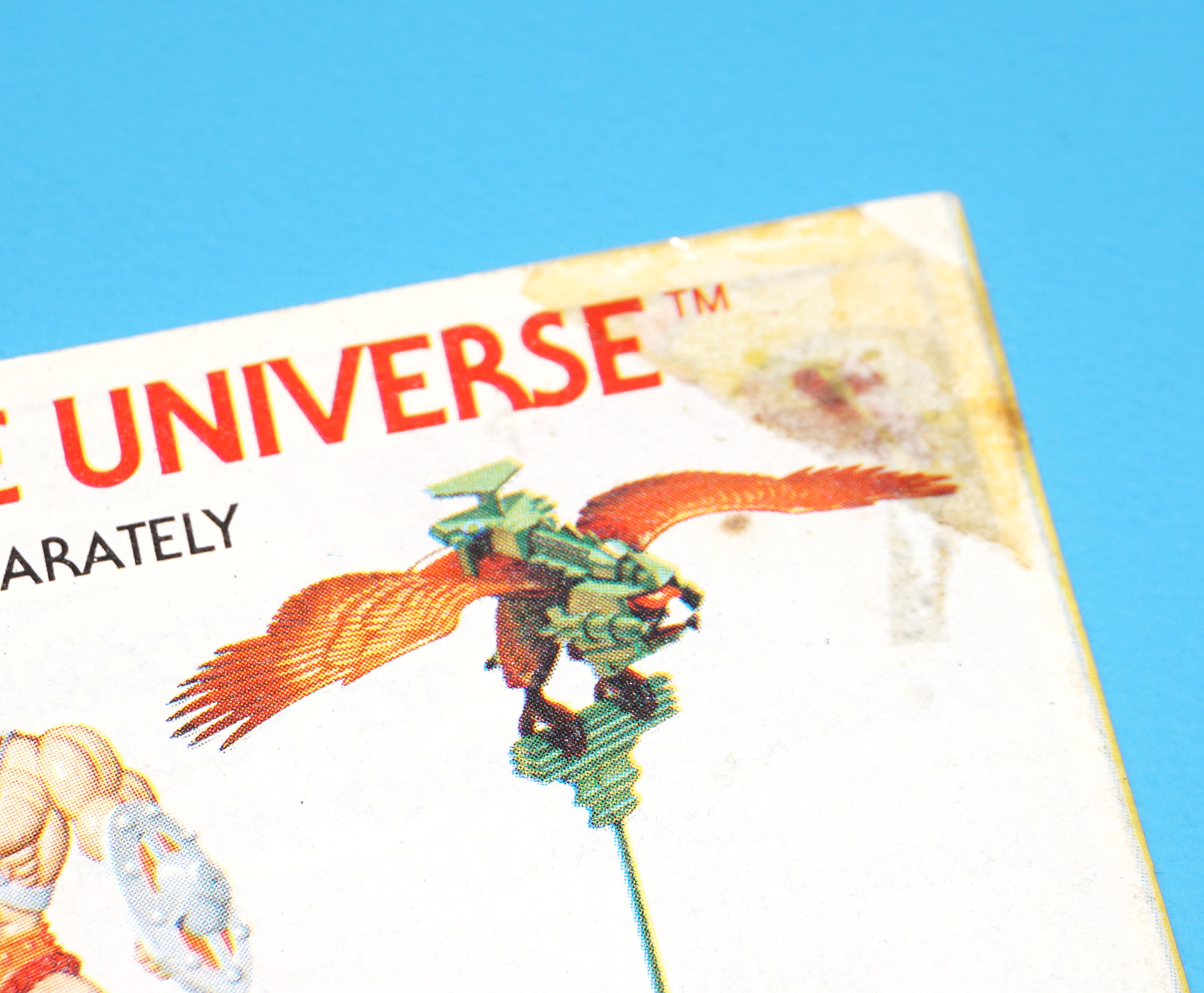 MOTU HE-MAN MASTERS OF THE UNIVERSE MINI COMIC MEETS RAM-MAN TAIWAN 1982 MATTEL - Image 3