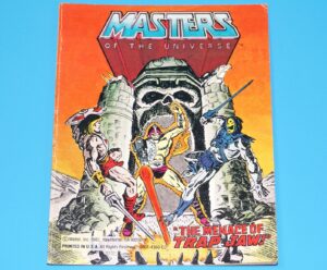MOTU HE-MAN MASTERS OF THE UNIVERSE MINI COMIC MENACE OF TRAP-JAW USA 1982 MATTEL