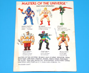 MOTU HE-MAN MASTERS OF THE UNIVERSE MINI COMIC MENACE OF TRAP-JAW USA 1982 MATTEL