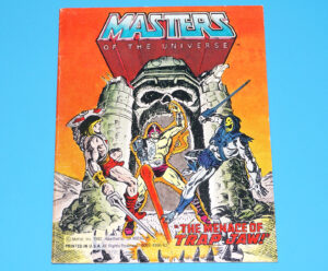 MOTU HE-MAN MASTERS OF THE UNIVERSE MINI COMIC MENACE OF TRAP-JAW USA 1982 MATTEL