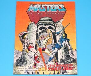 MOTU HE-MAN MASTERS OF THE UNIVERSE MINI COMIC MENACE OF TRAP-JAW USA 1982 MATTEL