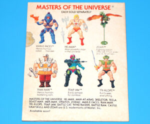 MOTU HE-MAN MASTERS OF THE UNIVERSE MINI COMIC MENACE OF TRAP-JAW USA 1982 MATTEL